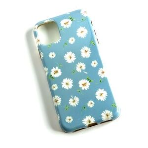 CASELY iPhone 11 “ Daisy Daydream” Baby Blue Floral Protective Phone Case